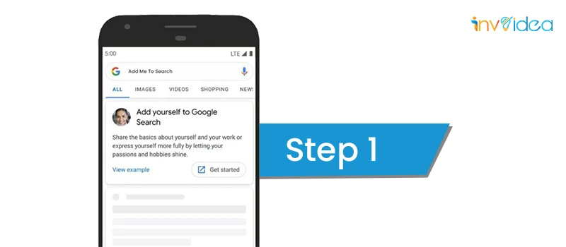 step 1: Add Me to Search