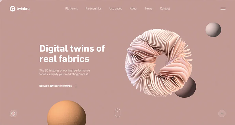 Twinbru - Best Website Animation Example